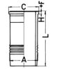 KOLBENSCHMIDT 89895110 Cylinder Sleeve